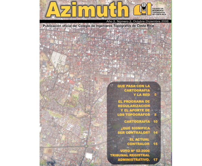 Revista Azimuth 2 de 2006